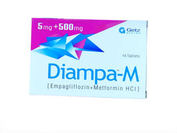 Picture of Diampa M 5/500mg Tab 7x2s